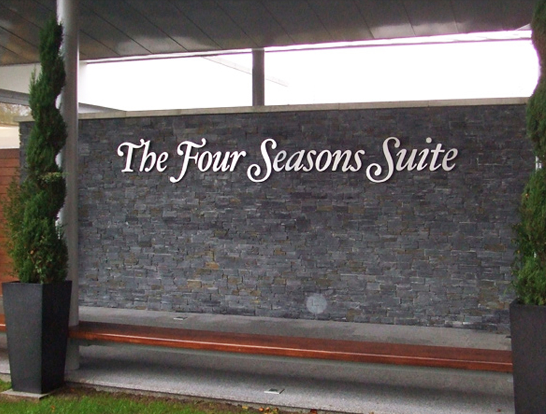 The Four Season Suite Sign