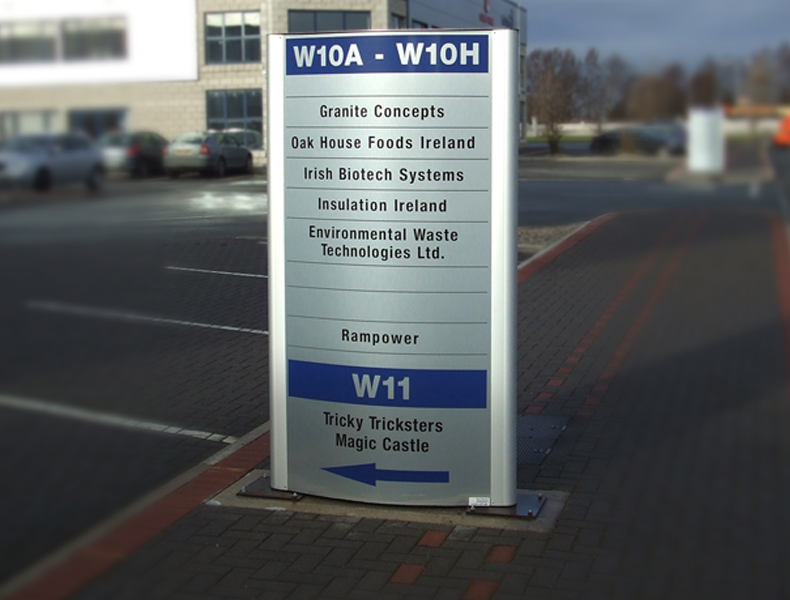 Directional Sign Sample