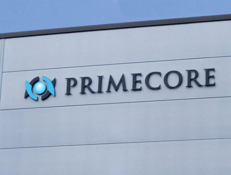 Primecore Wall Sign